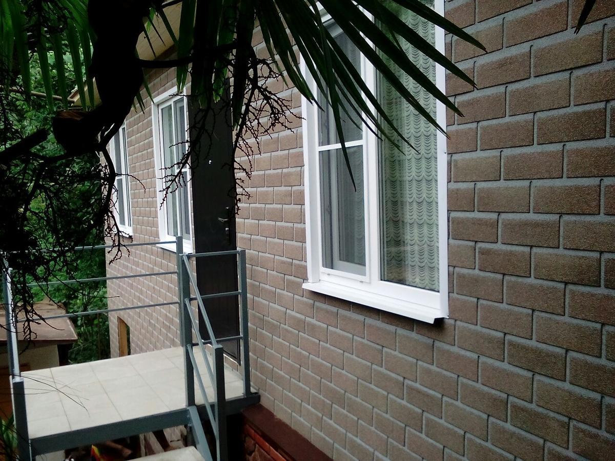 Tsikhierva Hotel Gagra Bagian luar foto